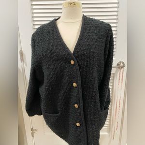 Barrie a Stephens womans button up cardigan. Vintage size 4x